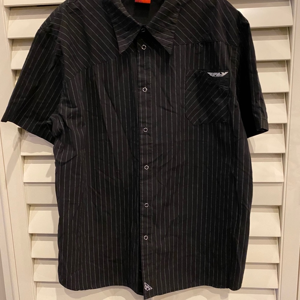 #1059 Fly Racing Button Down Shirt